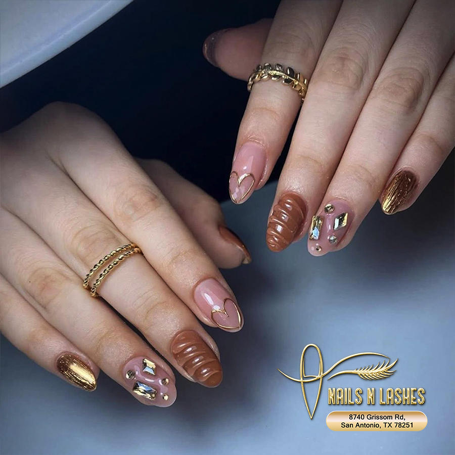 Nail design by Nails N Lashes | Premier nail salon in San Antonio, TX 78251